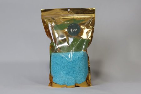 سكاكر تزيين ميتاليك ازرق