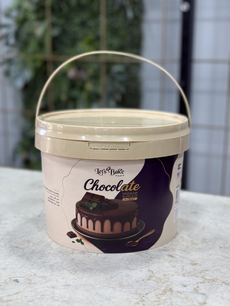 ديكور جل شوكولاتة